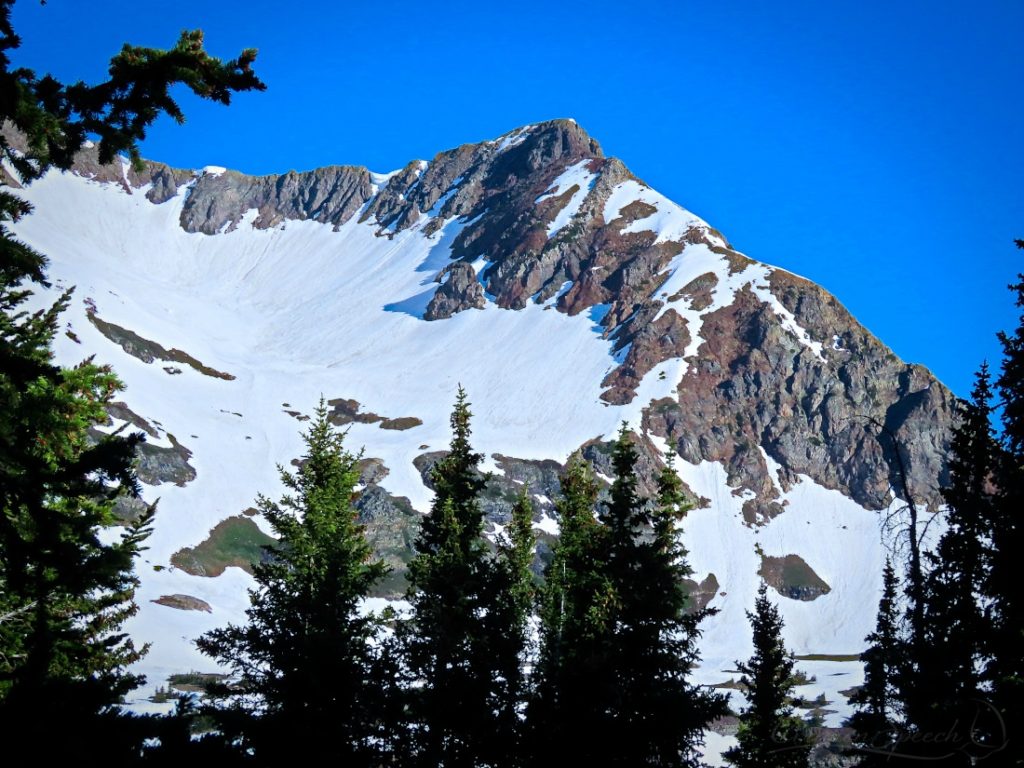 Part of Mount Owen showing the power and majesty of God for His name's sake