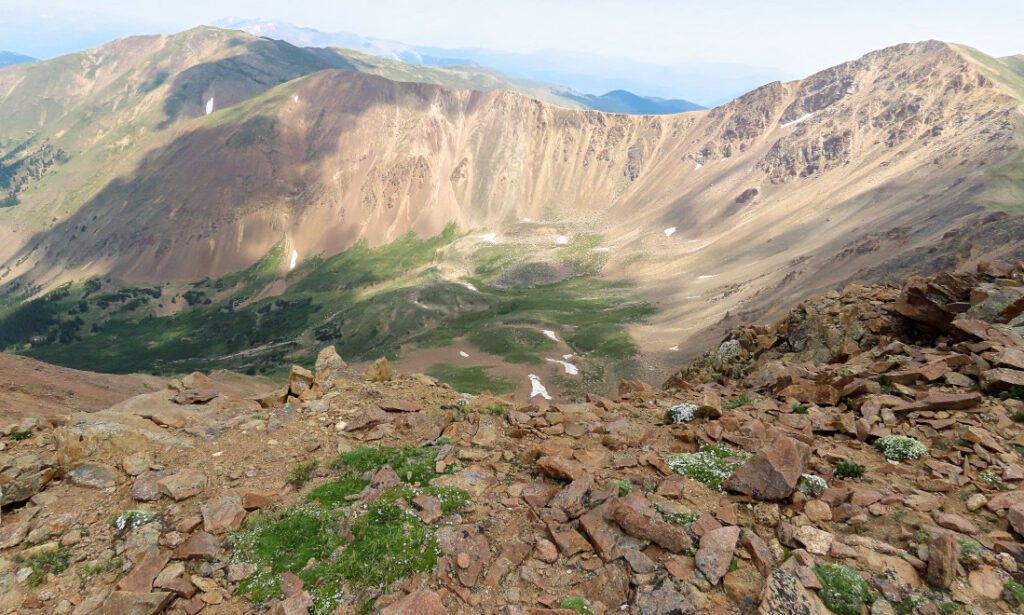 View on a mountain adventure